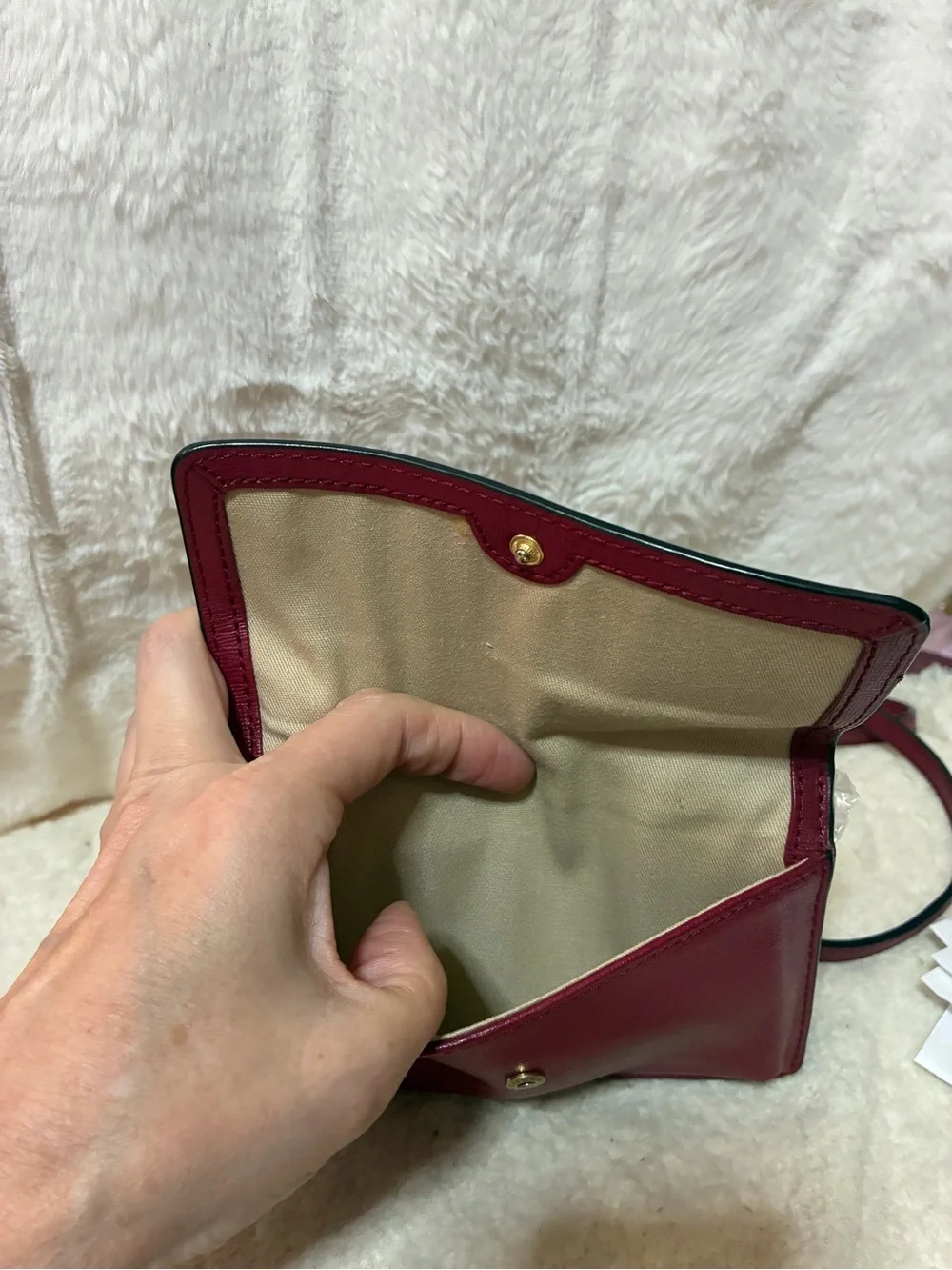 Coach Red Leather Madison